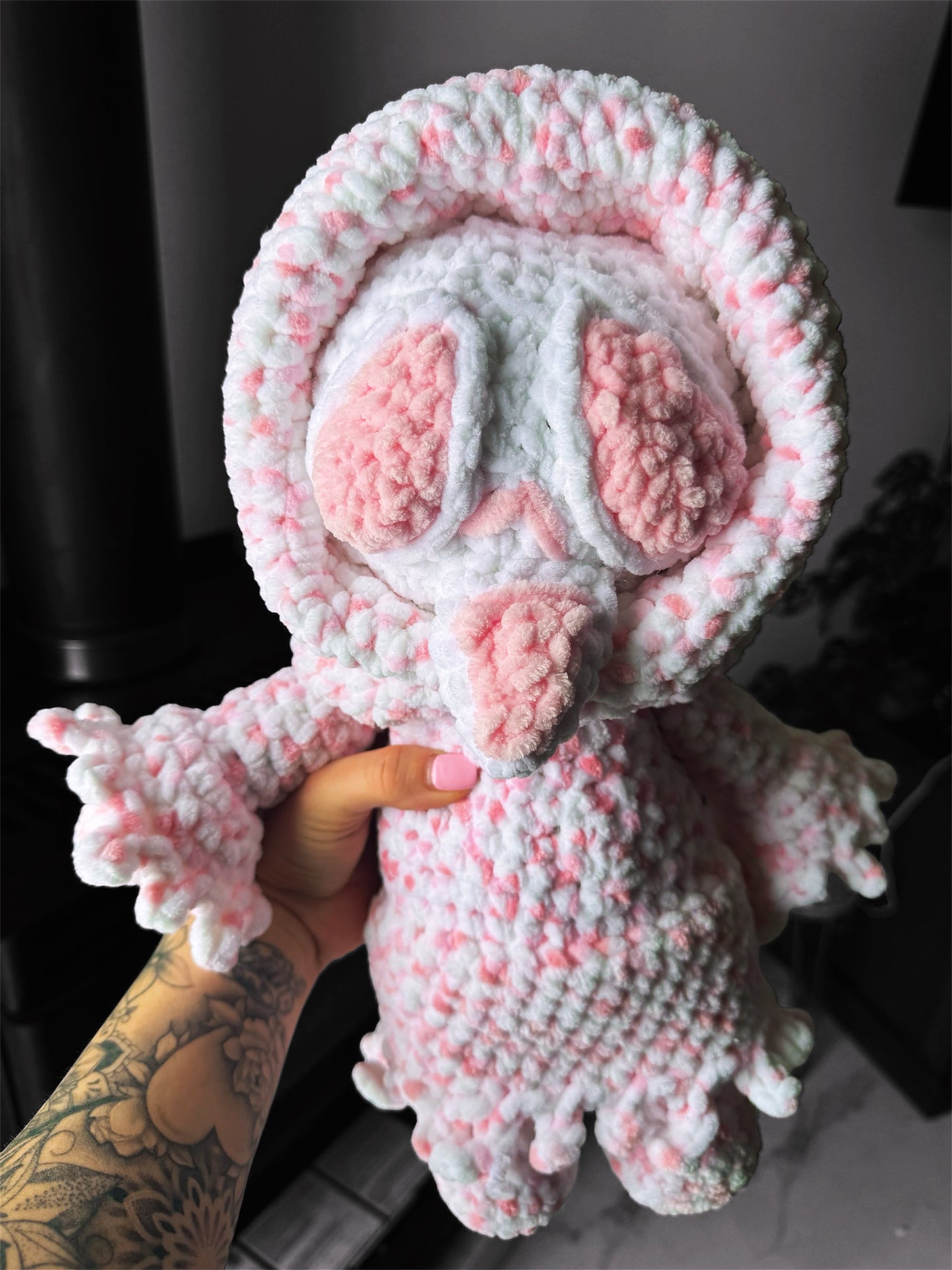 READY TO SHIP Valentines Ghost Slasher 💖🖤👻