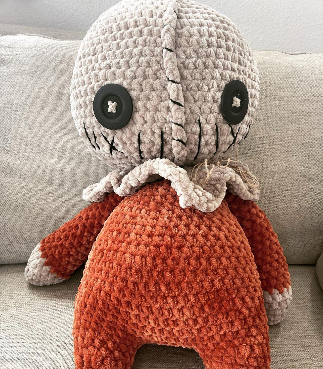 MADE TO ORDER Jumbo scarecrow slasher