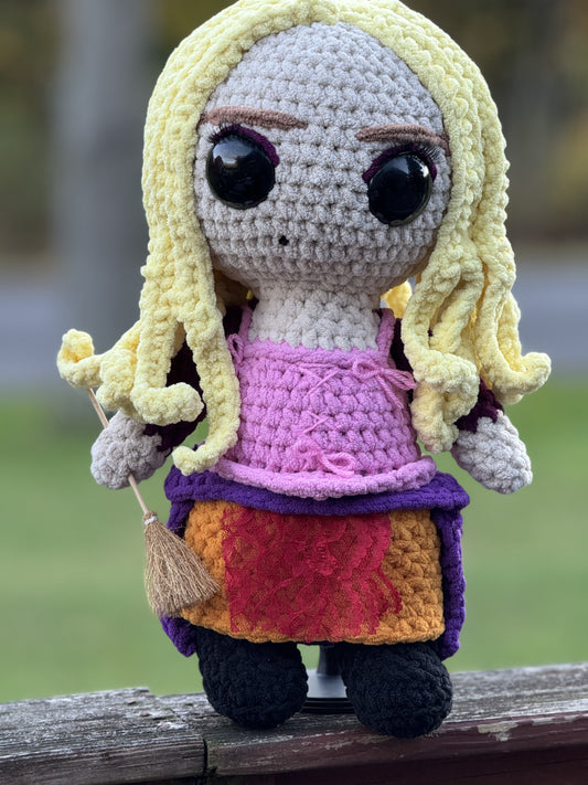 MADE TO ORDER Blonde Witch Doll