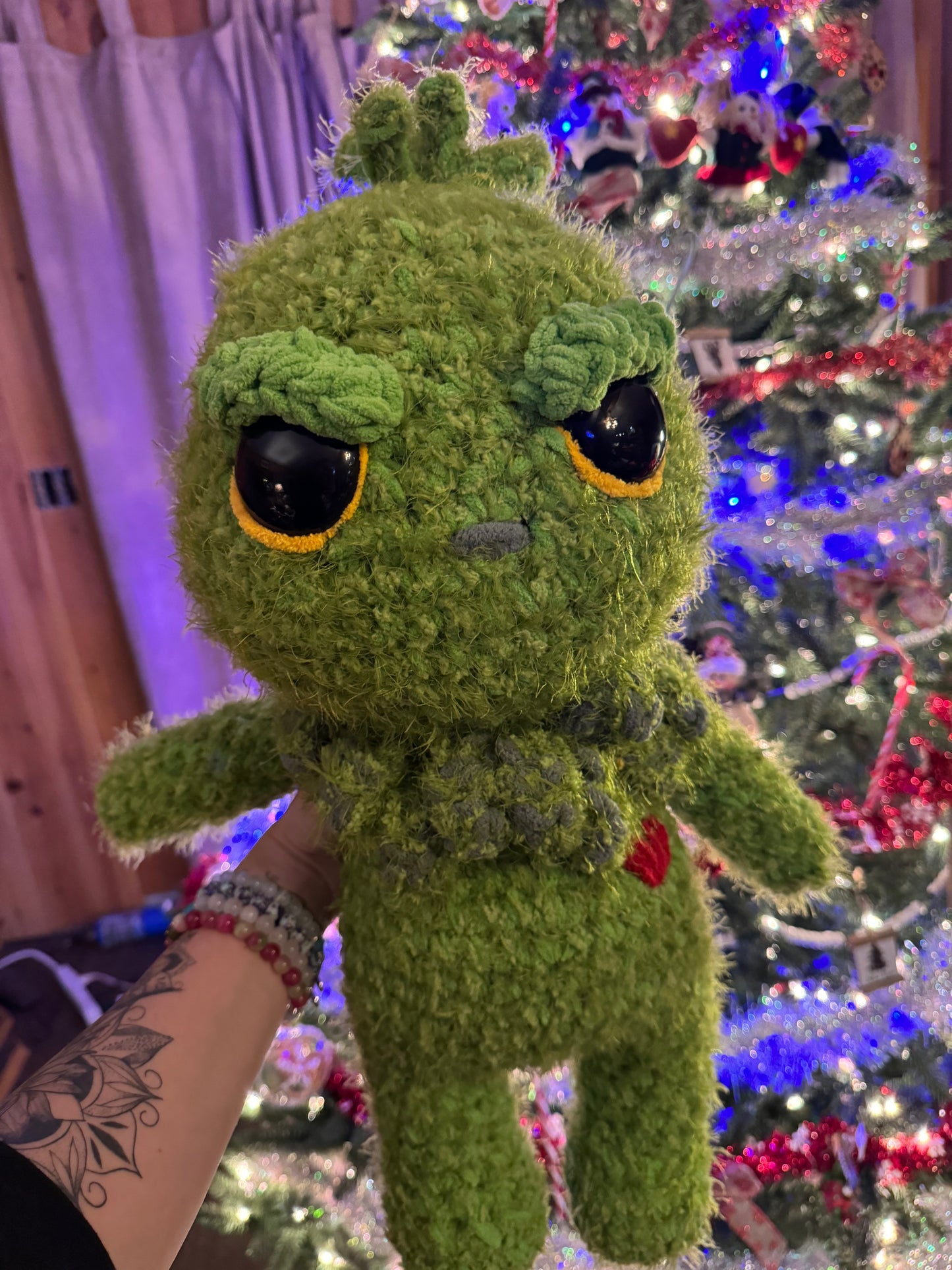 💚❤️MADE TO ORDER Grumpy Christmas Guy 💚❤️