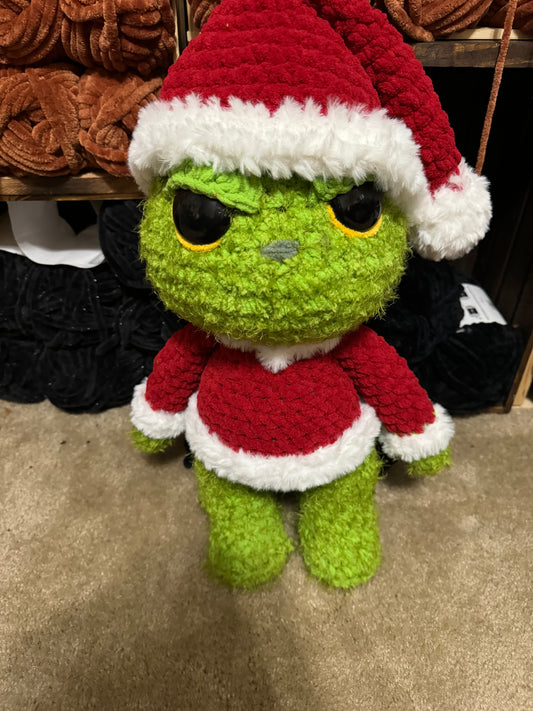 💚❤️MADE TO ORDER Grumpy Christmas Guy - Santa Suit💚❤️