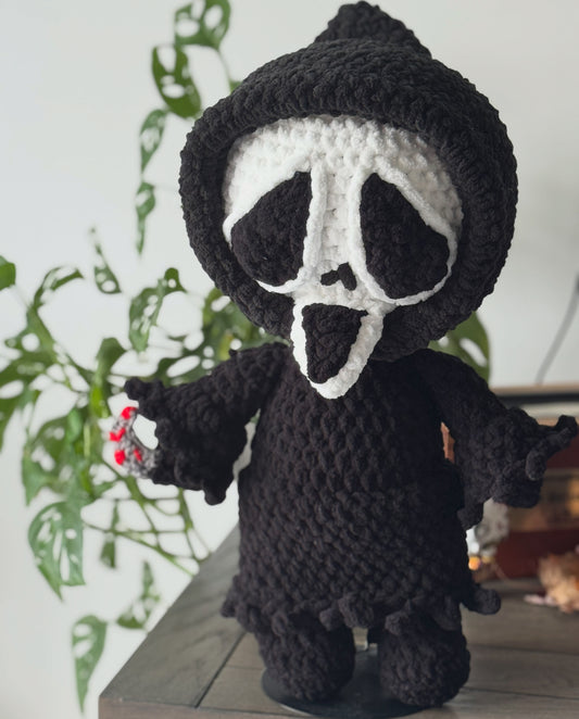 👻 Scream Stitches — 18” Handmade Horror Collector Doll