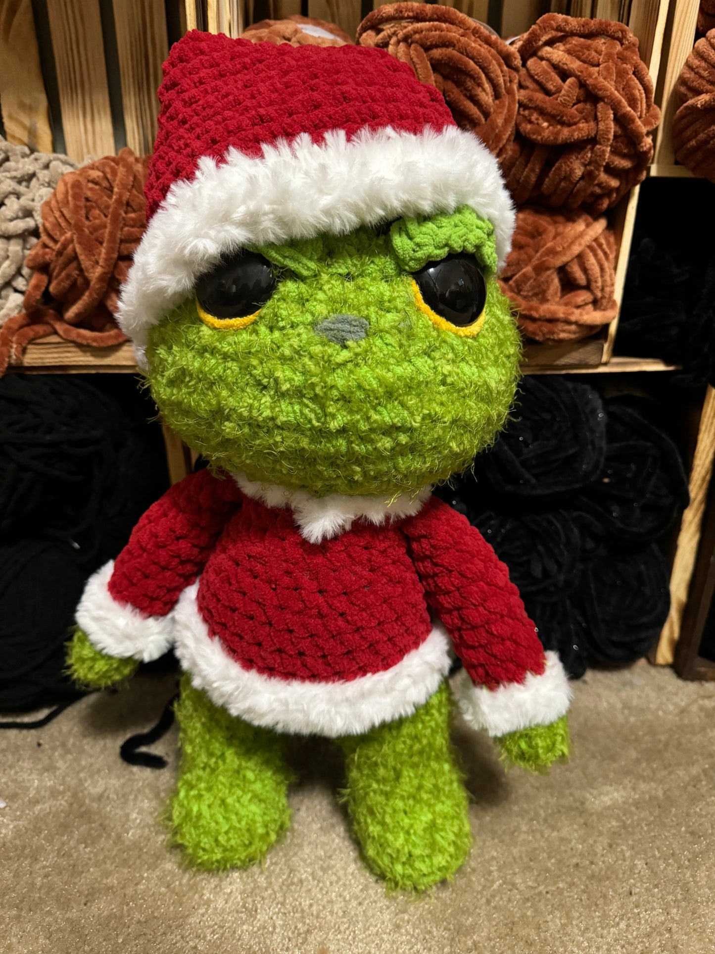 💚❤️MADE TO ORDER Grumpy Christmas Guy - Santa Suit💚❤️