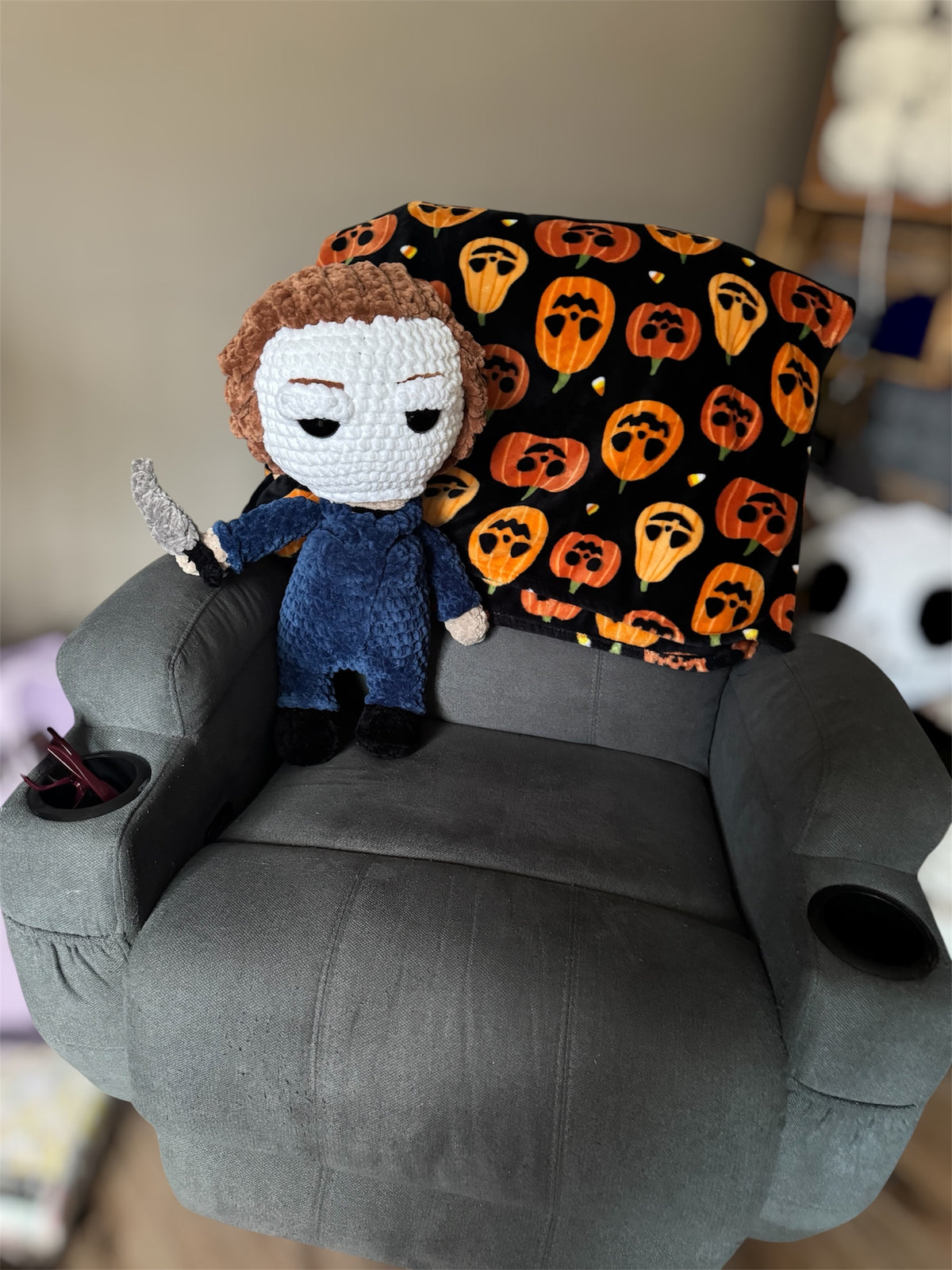 JUMBO Michael Stitches|28” Handmade Horror Collector Doll (Copy)