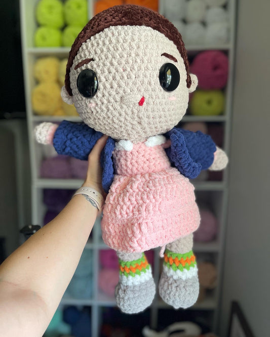 MADE TO ORDER Crocheted Doll