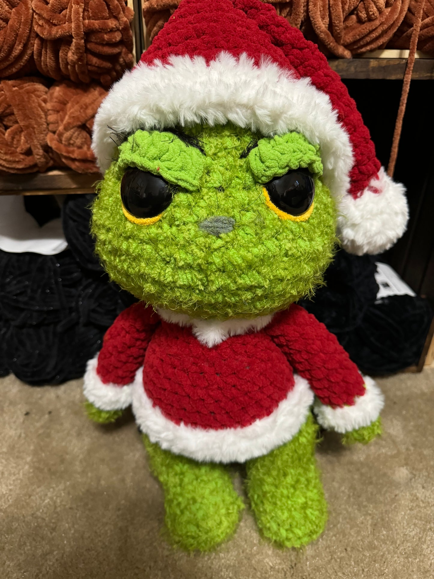 💚❤️MADE TO ORDER Grumpy Christmas Guy - Santa Suit💚❤️