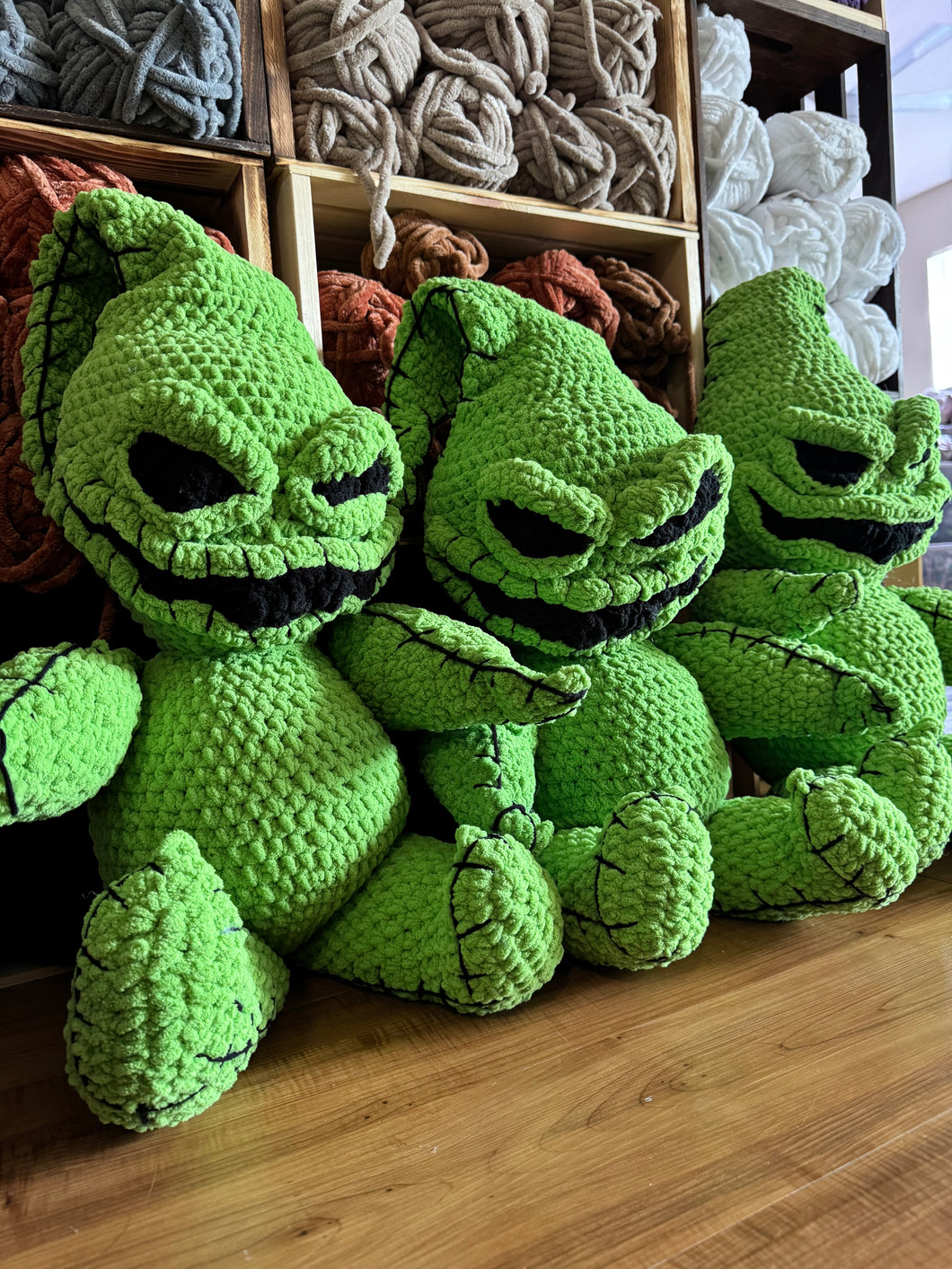 MADE TO ORDER Spooky Sack Man Plushie- Tan and Green Options !