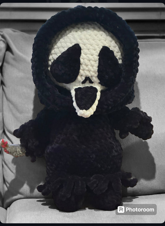 👻 Scream Stitches — 28”Jumbo Handmade Horror Collector Doll