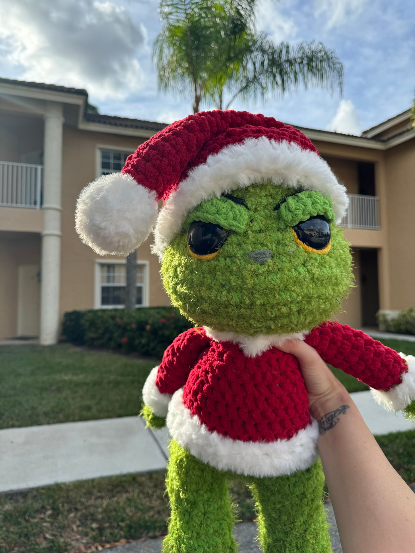 💚❤️MADE TO ORDER Grumpy Christmas Guy - Santa Suit💚❤️