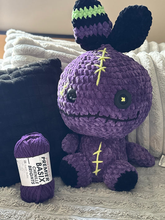 MADE TO ORDER JUMBO Purple VooDoo Bunny