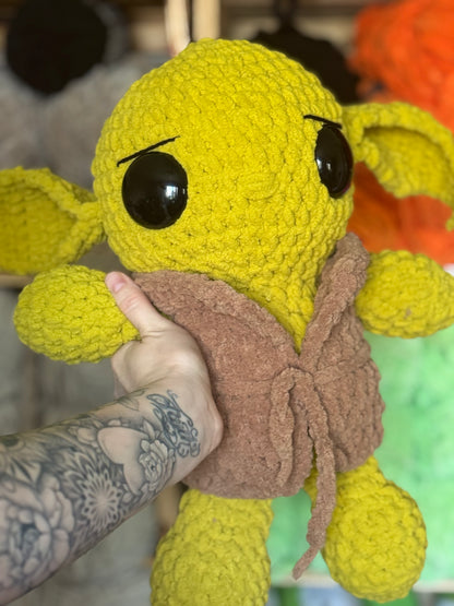MADE TO ORDER Crocheted Baby Yoda