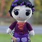 MADE TO ORDER Purple Witch Doll