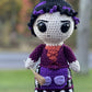 MADE TO ORDER Purple Witch Doll