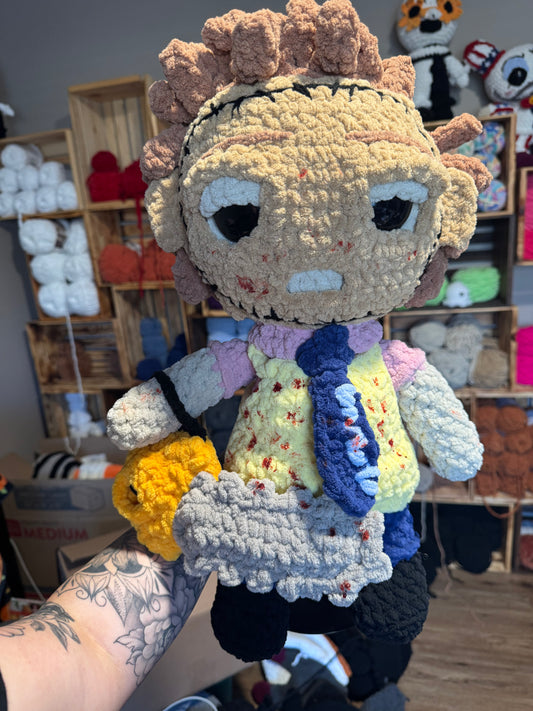 🖤 Stitchface— Handmade Horror Collector Doll- With or without blood !