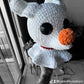 MADE TO ORDER -Crocheted Ghost Dog 🤍