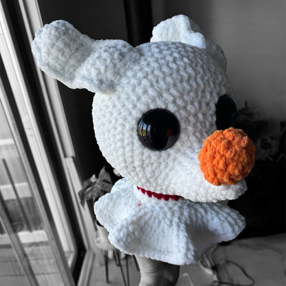 MADE TO ORDER -Crocheted Ghost Dog 🤍