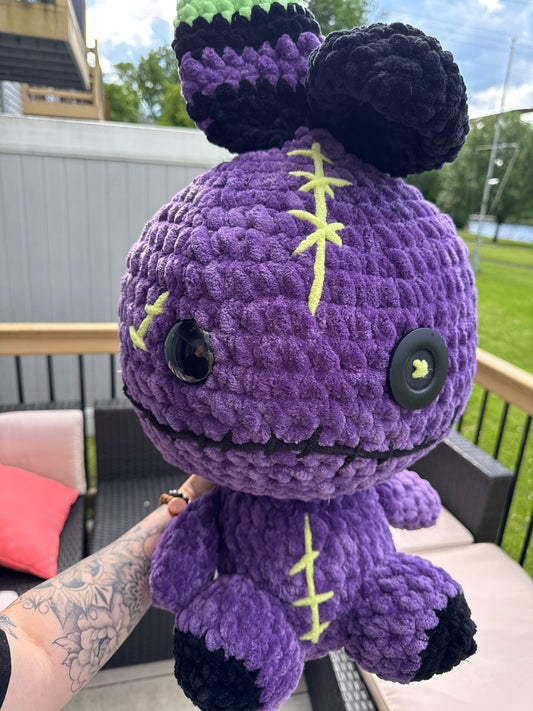 MADE TO ORDER JUMBO Purple VooDoo Bunny