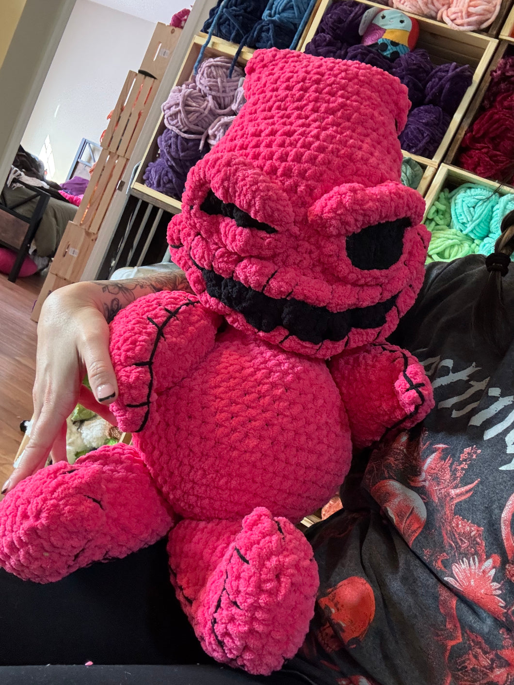 MADE TO ORDER Valentines Spooky Sack Man Plushie