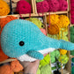 Crocheted Whale medium