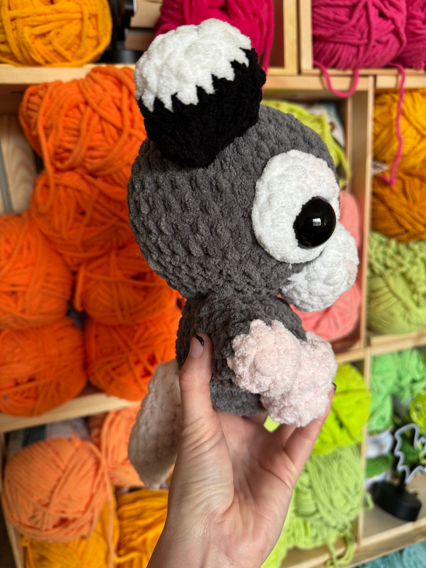 Crocheted Opossum