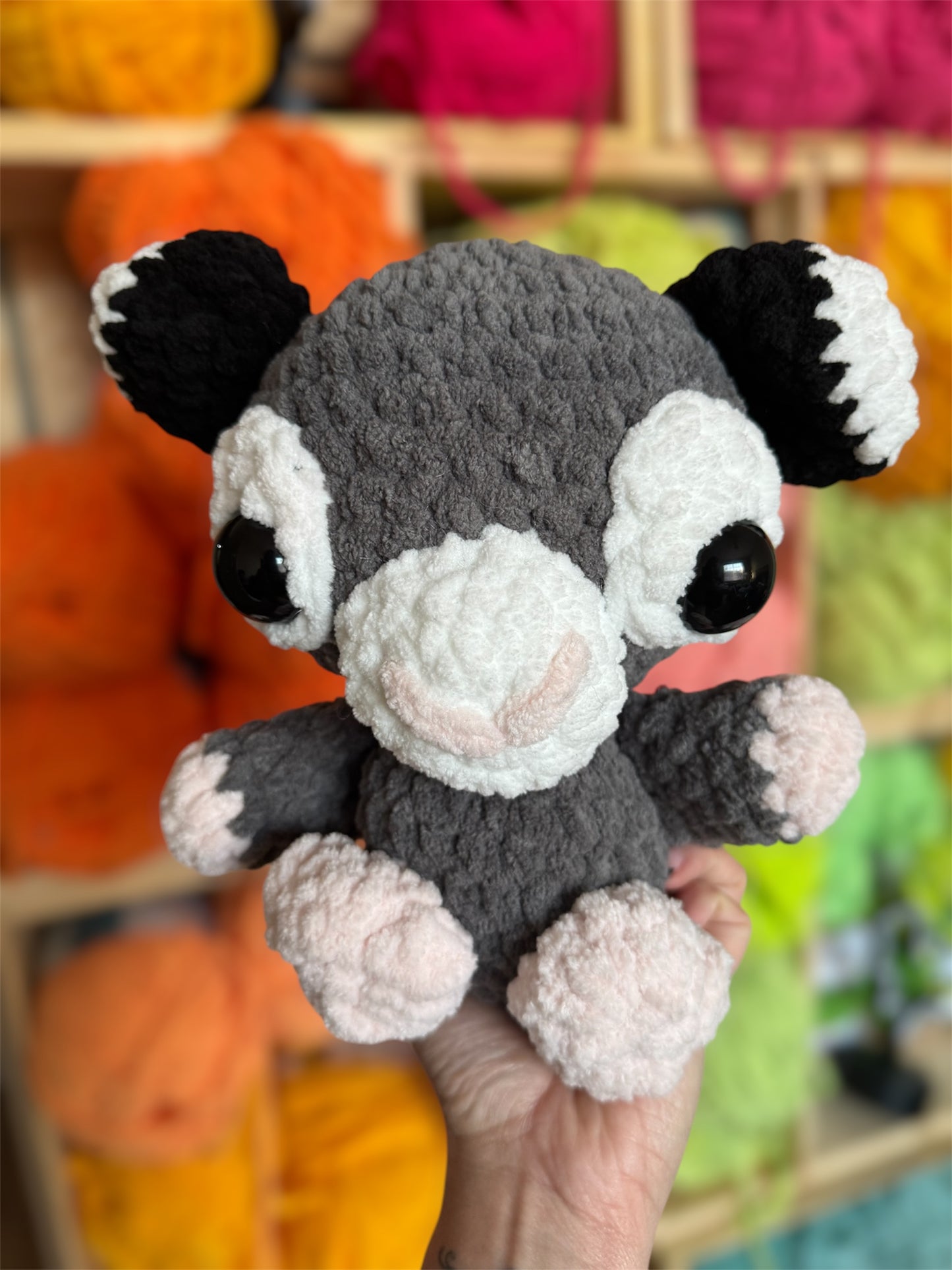 Crocheted Opossum