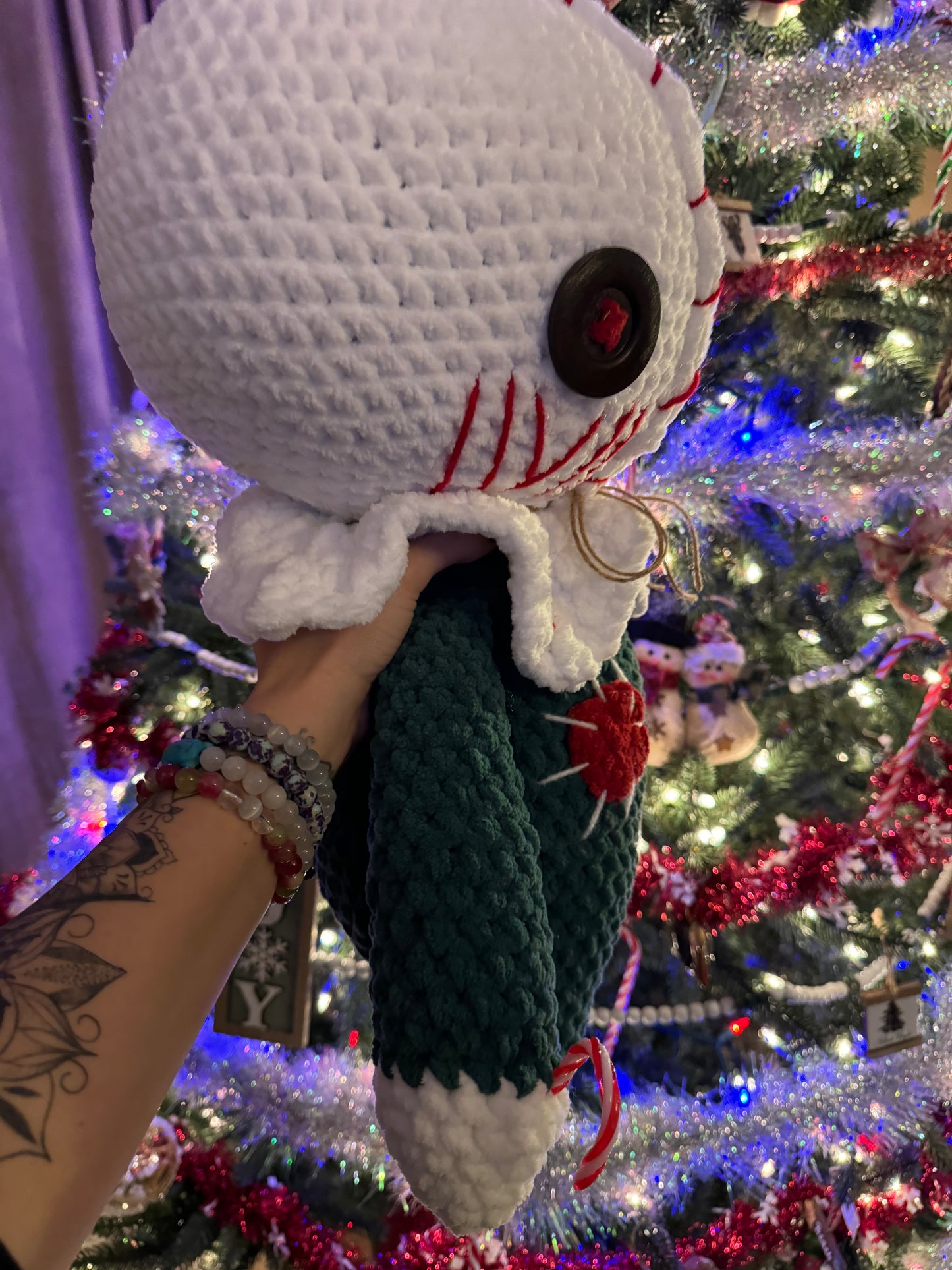 READY TO SHIP festive Scarecrow Slasher
