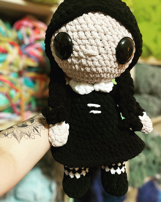 MADE TO ORDER Spooky Doll 🖤🤍🖤