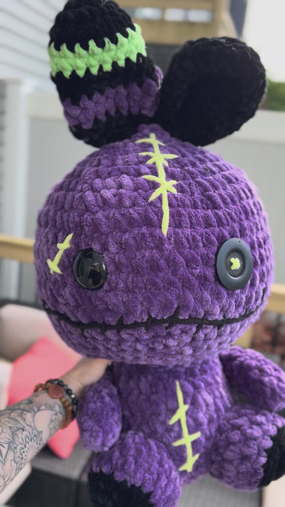 MADE TO ORDER JUMBO Purple VooDoo Bunny