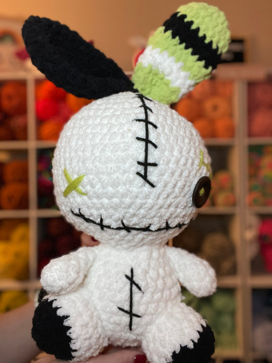 MADE TO ORDER White VooDoo Bunny