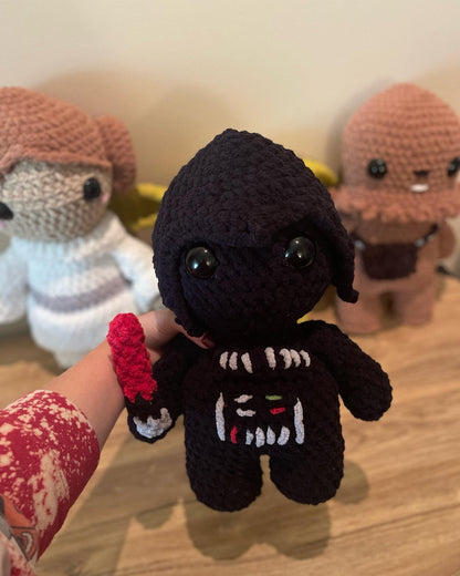 Crocheted Space plushies set !