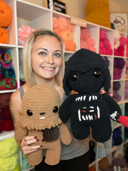 Crocheted Space plushies set !