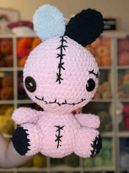 MADE TO ORDER light Pink VooDoo Bunny