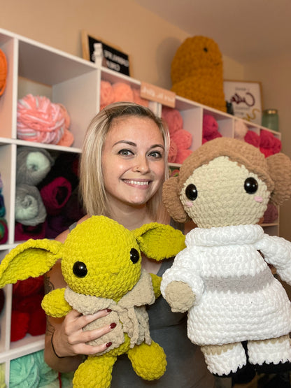 Crocheted Space plushies set !